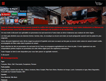 Tablet Screenshot of maisondumagret.com
